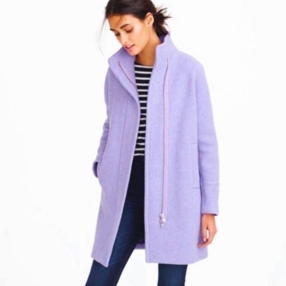 J Crew Wool Stadium coat size 6